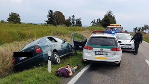 VIDEO: Po naháňačke chytili šoféra, ktorého už naháňali. Znovu s dieťaťom v aute