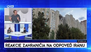 Štúdio 24: Reakcie zahraničia na odpoveď Iránu