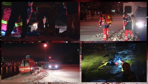 Tragédia na Kuchajde. V mínusových teplotách sa utopil človek