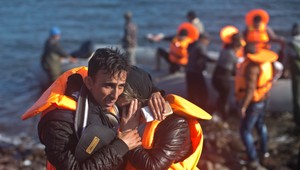 Z gréckych ostrovov idú ďalší migranti, Merkel chce spravodlivé prerozdelenie