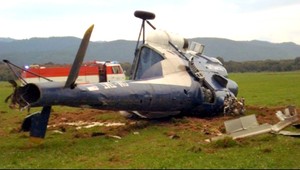 Na popradskom letisku spadol vrtuľník! Pasažieri vyskočili