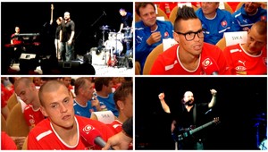 Tásler a spol. hrali pred netradičným publikom. Slovenskými futbalistami