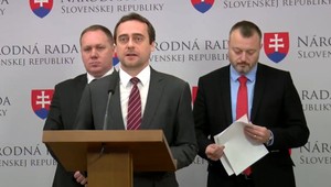 Brífing poslancov SaS, OĽaNO a SME RODINA o Kaliňákových prešľapoch