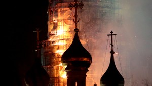 Požiar historického kláštora v Moskve spôsobil skrat