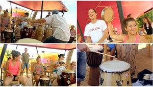 VIDEO. Takto sa učia deti bubnovať...