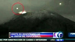 Zvláštna aktivita okolo sopky. Pristálo tu UFO?