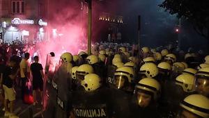 Študentské štrajky eskalujú: V centre Belehradu zasahovala polícia