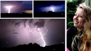 Študentka nafotila blesky. Závidia jej aj profesionáli