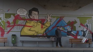 Maľbu, ktorá mala skrášliť mesto, niekto zničil. Jej tvorcovia tušia, kto to bol