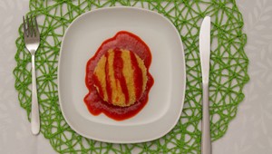 Tvarohové guľky na jahodovom rozvare