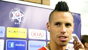 Zraz futbalovej reprezentácie. Hamšík má top formu