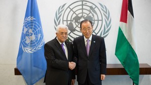 V hlavnom sídle OSN po prvý raz vztýčili palestínsku vlajku