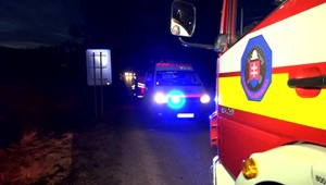 Auto zišlo z cesty a začalo sa z neho dymiť. Za volantom sedela 36-ročná žena