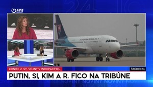 Štúdio 24: Putin, Si, Kim a Fico na tribúne