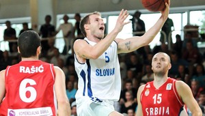 Bojazliví Slováci podľahli Srbom o 25 bodov