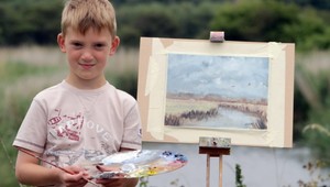 Malý génius! Jeho maľby zarábajú vo veľkom