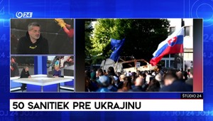 Štúdio 24: 50 sanitiek pre Ukrajinu