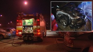 V Bratislave opäť vzbĺkli autá. Jedno malo patriť policajtovi...