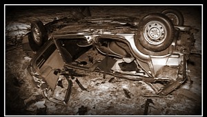 FOTOGALÉRIA. Tragická havária, Roland (†17) zomrel na mieste