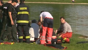 Utopený muž na Kuchajde. V jazere plával oblečený