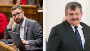 Meškal vám trolejbus? Uťahoval si Poliačik z poslanca Hrnka, ktorý prišiel neskoro