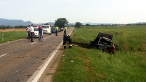 Policajt havaroval, zomrel muž (†33) z Maďarska