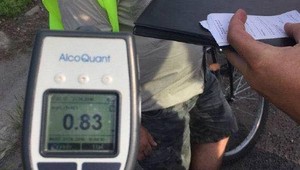 Po diaľnici na bicykli a ešte aj s alkoholom v krvi