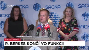 Tlačová beseda: Roman Berkes končí vo funkcii