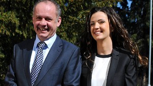 Prezident Kiska a prvá dcéra Natália. Fica porazil o 412 000 hlasov!