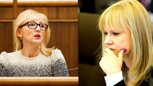 Ministerka Zvolenská a podpredsedníčka parlamentu Zmajkovičová odstúpili