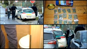 Mladík skrýval marihuanu v rozkroku, spláchnuť ju chcel na toaletách polície