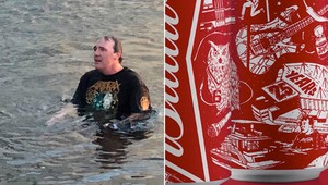 Bol vyhodený z koncertu skupiny Slayer, priplával späť a dostal sa na plechovku piva