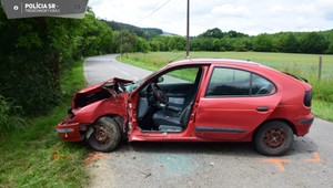 FOTO: Mladá vodička sa ťažko zranila pri náraze. Zasahoval vrtuľník
