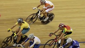 Junior Taragel siedmy v disciplíne scratch na Grand Prix