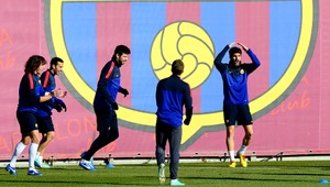 Basketbal v podaní Barcelony. Messi a spol. sa vedia baviť ako deti