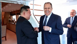 Lavrov sa v KĽDR stretol s Kim Čong-unom