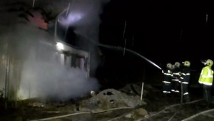 Hasiči zasahovali nad Gelnicou. Vážny požiar videli už zo stanice