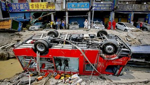 Obrovský výbuch a viac ako 65 mŕtvych, Čínou otriasla explózia