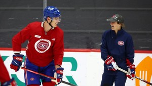 Slafkovský a Sýkora nestrácajú čas. TAKTO trénujú v kempe