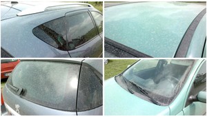 Žltý dážď na východe. Bol to piesok zo Sahary