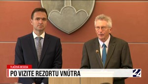 Tlačová beseda predsedu vlády po rokovaní na ministerstve obrany