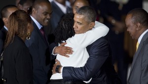 Vzácne chvíle Baracka Obamu. V Keni sa stretol s rodinou