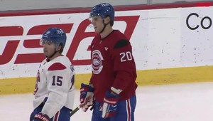 Slafkovský sa zranil na tréningu, z ktorého odišiel predčasne