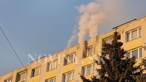 Tragické ráno na sídlisku: V jednom z bytov vypukol požiar