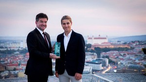 Miroslav Lajčák a Peter Sagan: Minister udelil cyklistovi čestný titul