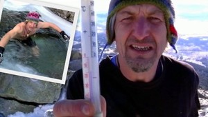 -14°C, Tatry a plavky. Kubáni sa vykúpal v ľadovej vode...