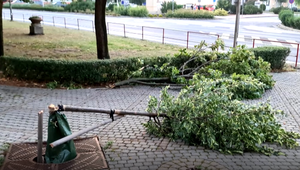 Strhnutá strecha, rozbité okná, popadané stromy a zaplavené ulice. To sú škody, ktoré napáchali búrky