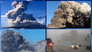 VIDEO. Z dňa sa stala noc, vybuchla sopka Sakurajima!