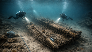 Šesť storočí ležala pod vodou: Objavili stredovekú super loď