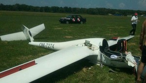 V Holíči sa zrútil vetroň. Pilotoval ho 21-ročný mladík